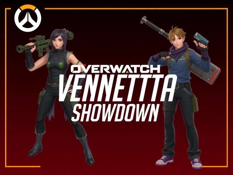 Overwatch Vendetta Showdown Heroic Action Overwatch Vendetta Showdown Game Banner