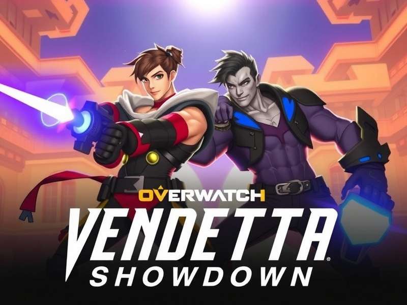 Intense Team Battle in Overwatch Vendetta Showdown Overwatch Vendetta Showdown Gameplay